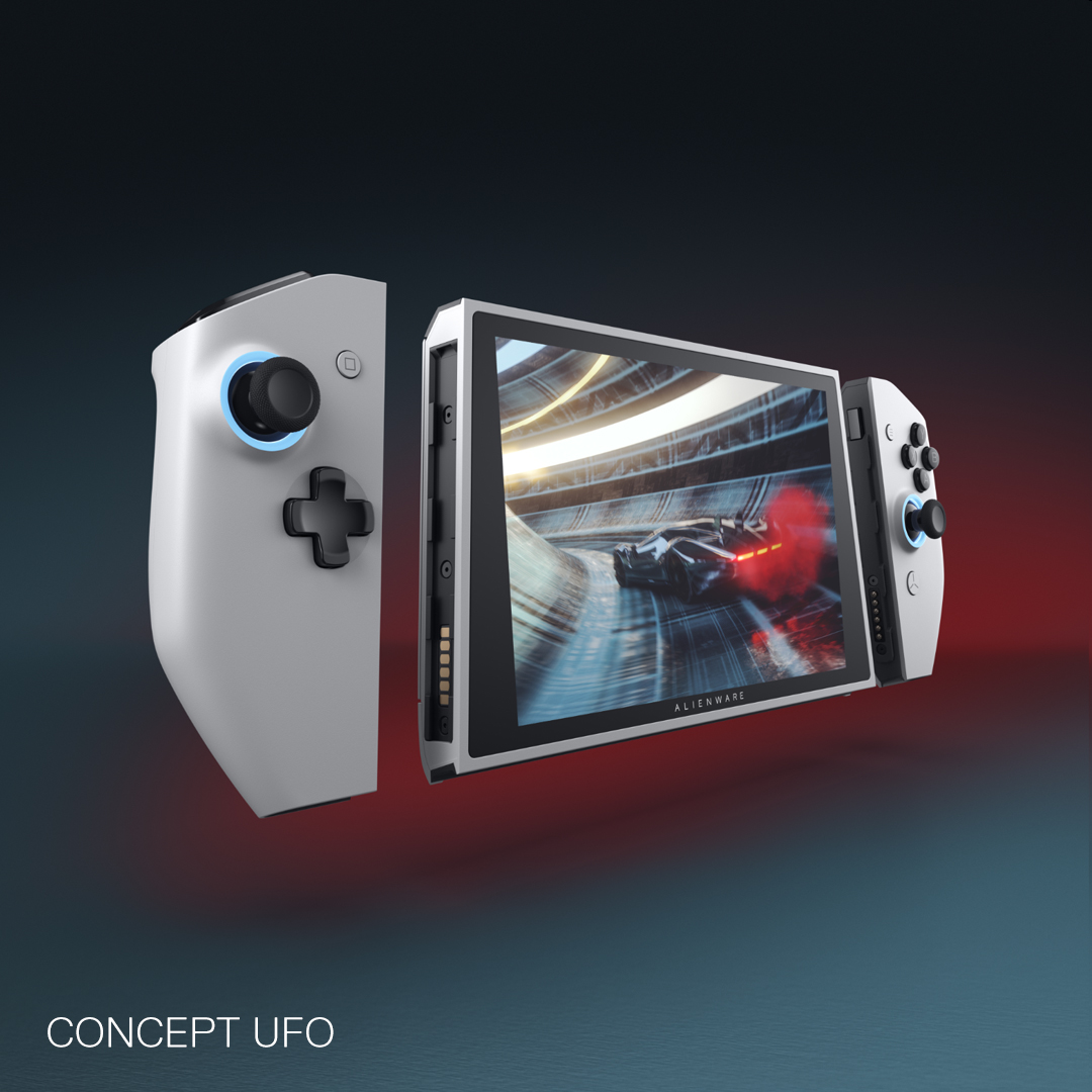 Alienware Unveils Concept UFO, A Handheld PC Prototype Heavily Influenced By Nintendo Switch