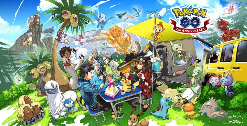 Pokémon Go Teases Gen 4 With A Celebratory Image