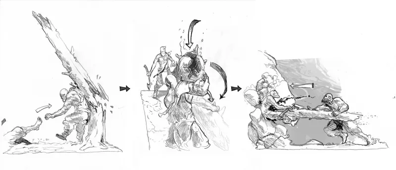 See How God Of War's Best Boss Fight Came Together