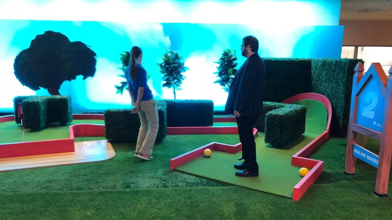 We Played 9 Holes Of Fortnite Minigolf At PAX West