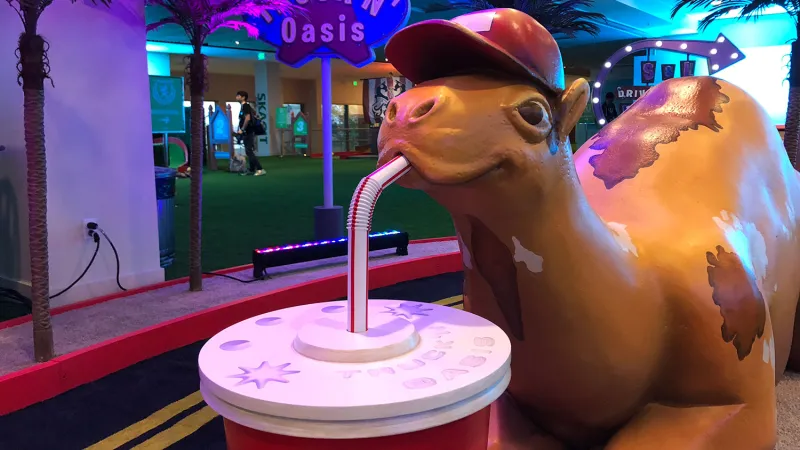 We Played 9 Holes Of Fortnite Minigolf At PAX West