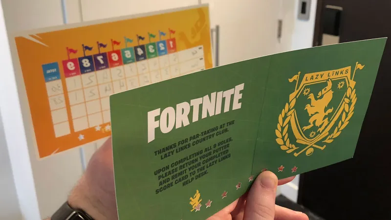 We Played 9 Holes Of Fortnite Minigolf At PAX West