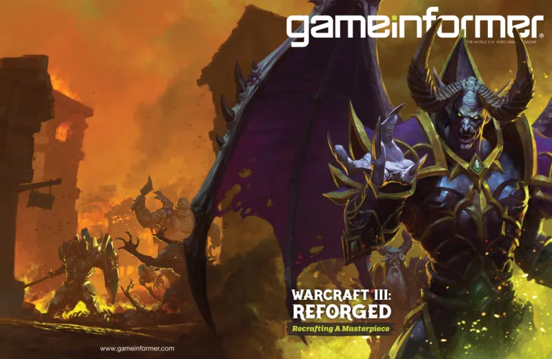 The Making Of Game Informer’s Warcraft III: Reforged Cover