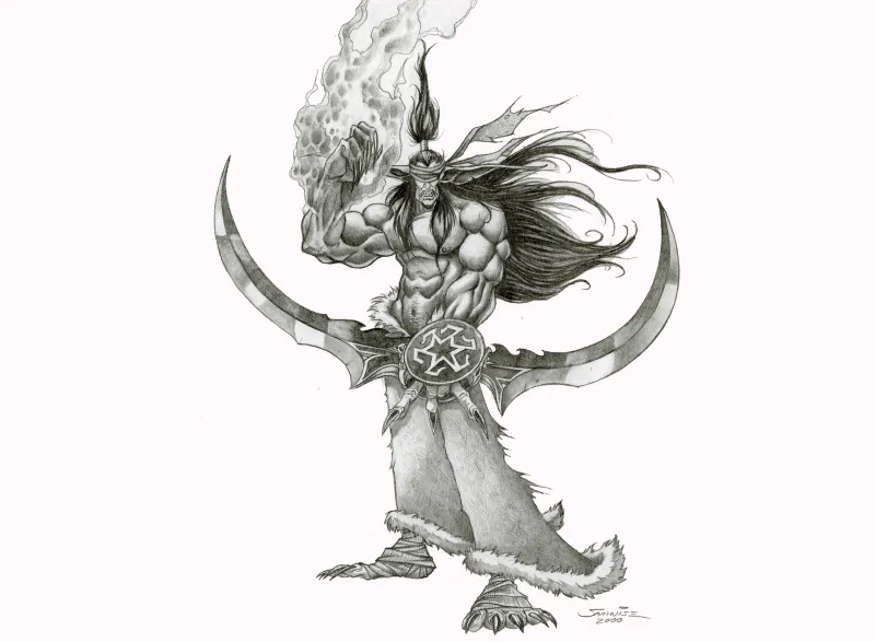 Explore Warcraft III's Origins In This Rare Concept Art Gallery