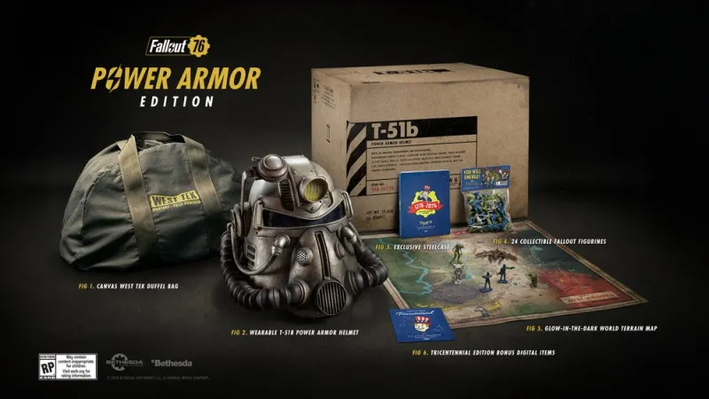 Bethesda Replacing Nylon Bags In Power Armor Edition