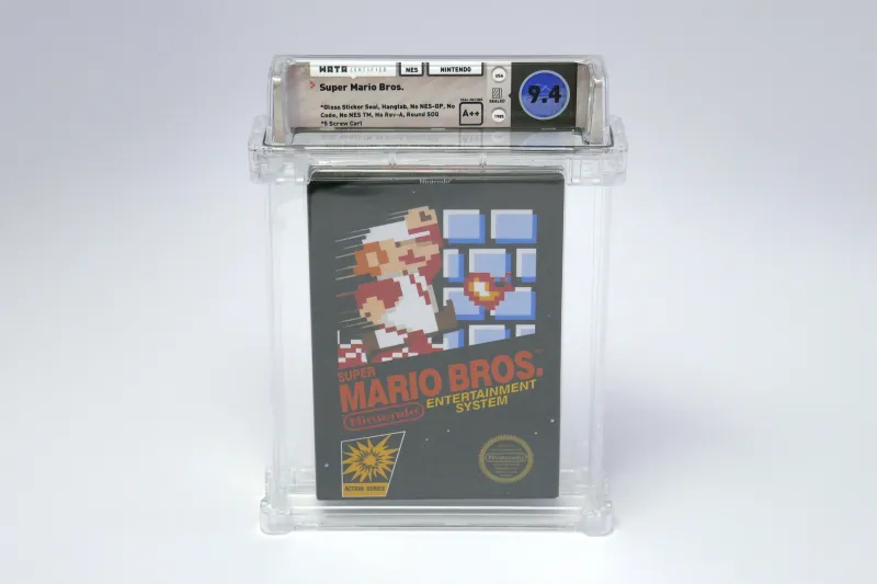 A Copy Of Super Mario Bros. Just Sold For Six Figures At Auction