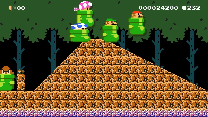 An Update Will Add Online Multiplayer With Friends To Super Mario Maker 2