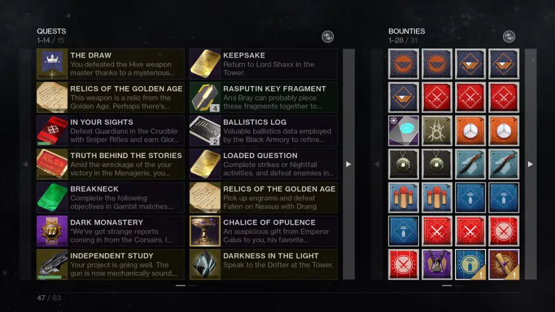 Destiny Director Outlines Changes To Quest Log, Gambit, And More