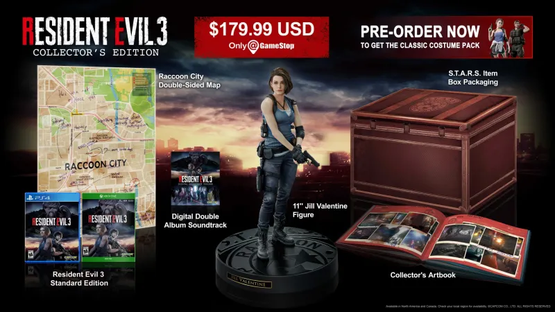 Take Your First Look At The Resident Evil 3 Remake