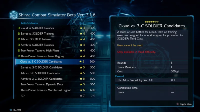 How “New Game Plus” Works In Final Fantasy VII Remake