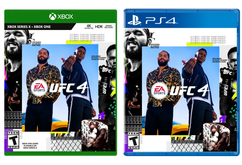 EA Sports UFC 4 Releases In August, Jorge Masvidal And Israel Adesanya Are The Cover Athletes