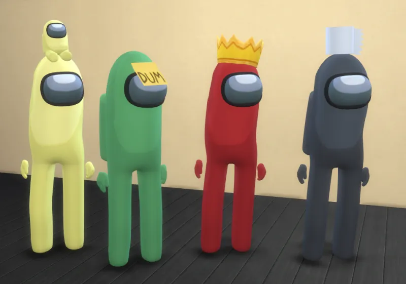 Mod Corner: If We Have To See This Creepy Among Us Sims 4 Mod, So Do You
