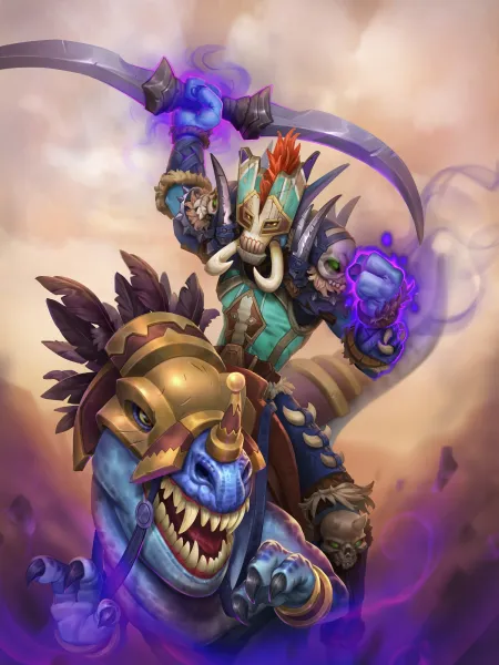 Check Out An Exclusive Hearthstone: Mercenaries Reveal, Shadow Hunter Vol’Jin 