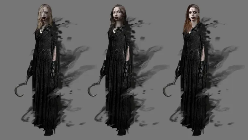 New Resident Evil Village Concept Art Reveals More About Lady Dimitrescu 