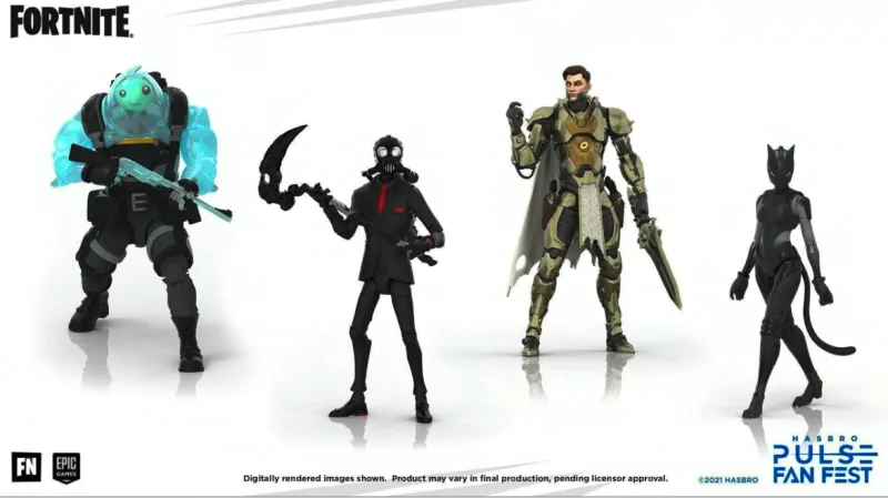 Hasbro Unveils First Line Of Victory Royale Fortnite Action Figures