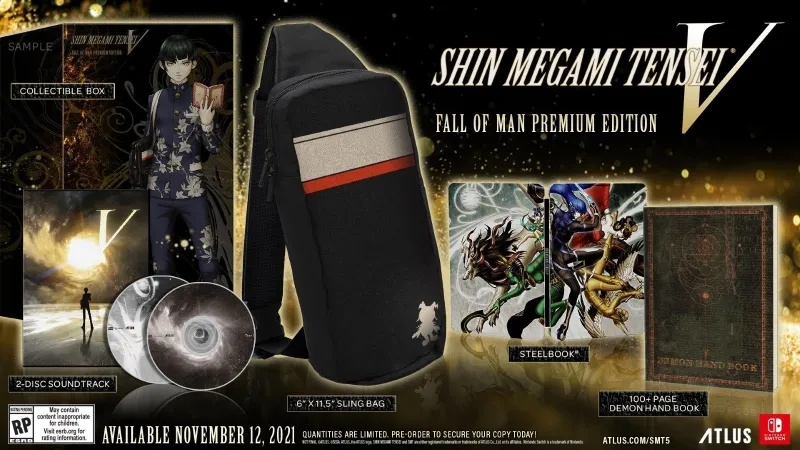 Shin Megami Tensei V Special Editions Revealed Along With New Gameplay Trailer