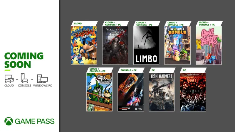 Xbox Game Pass Adding 9 More Games, 8 Leaving 