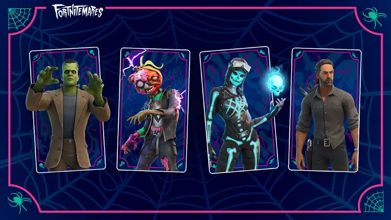 Rick Grimes From The Walking Dead Joins Fortnite, Daryl And Michonne Return To Item Shop