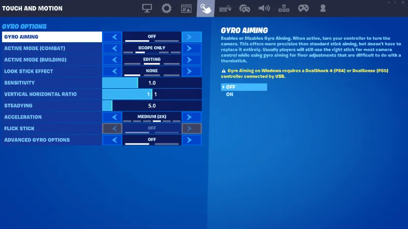 How A Community Creator Helped Completely Revamp Fortnite's Gyro Aiming Controls