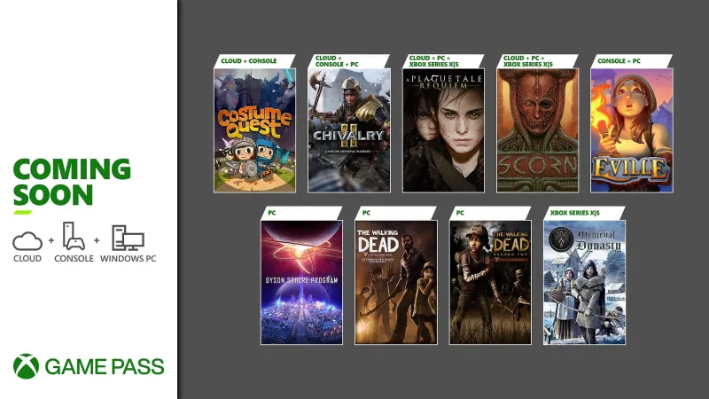 Xbox Game Pass Gets Swarmed By A Plague Tale: Requiem, Scorn, And More This Month