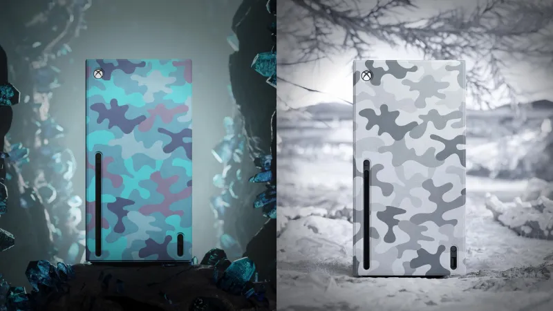 Microsoft Reveals Xbox Series X Console Wraps, Starting With Special Starfield Edition