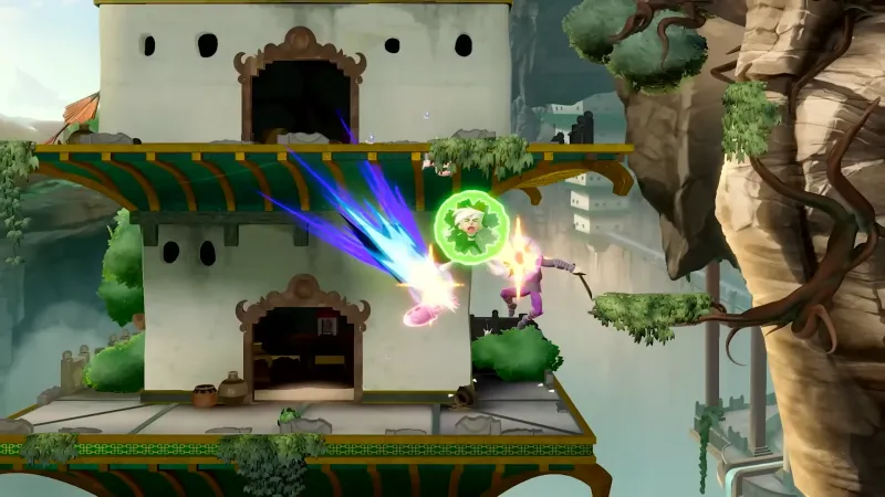 A Slime Fight in The Limelight
