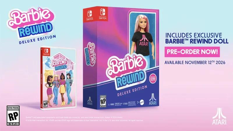 Barbie Rewind Is A Digital Eclipse Collection Of 16 Classic Games Baked Into A Dreamhouse Decorator