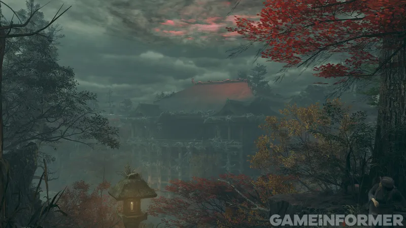 Kiyomizu-dera Temple, as depicted in Onimusha: Way of the Sword