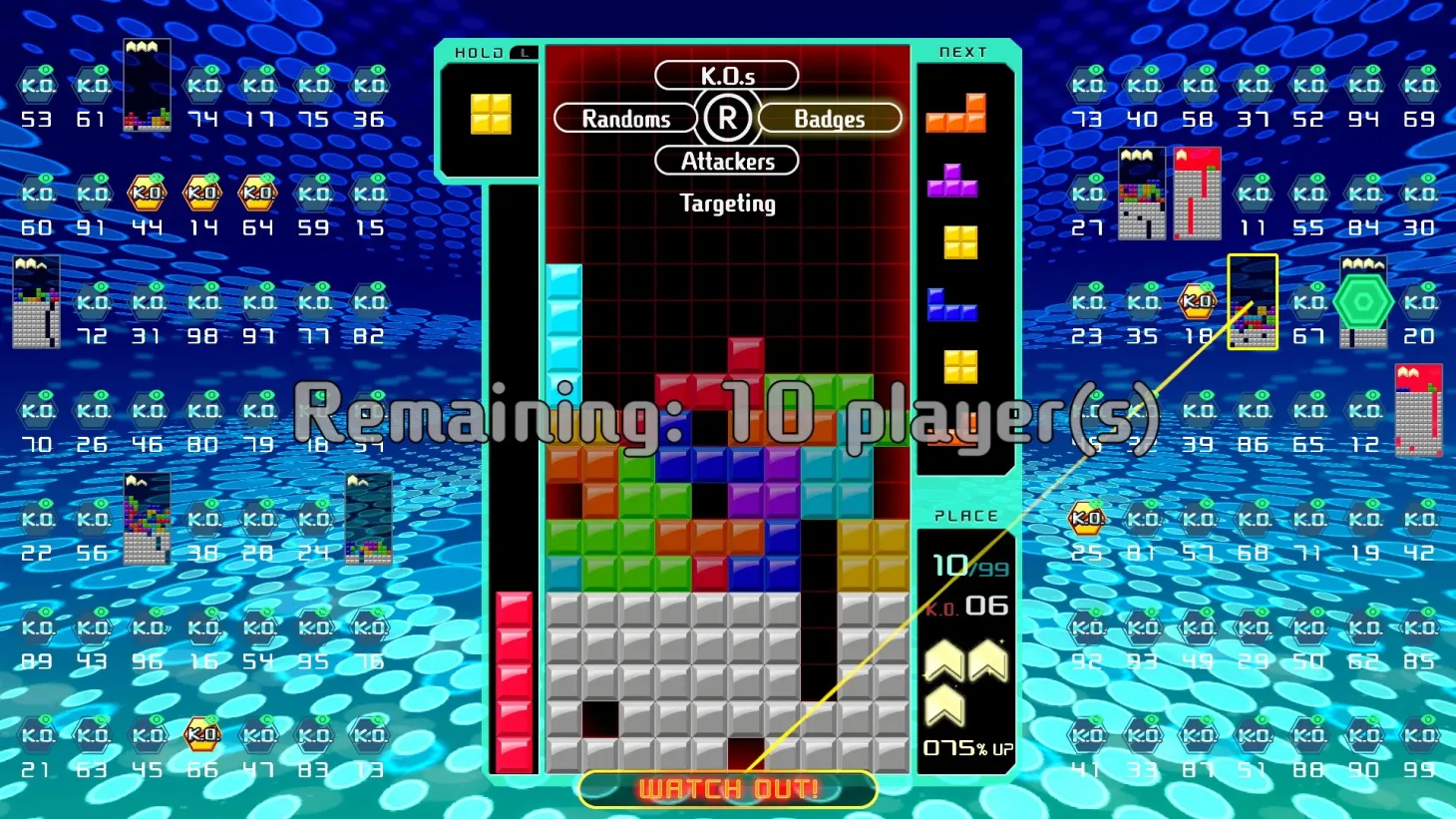 Winner Winner, Tetris Dinner