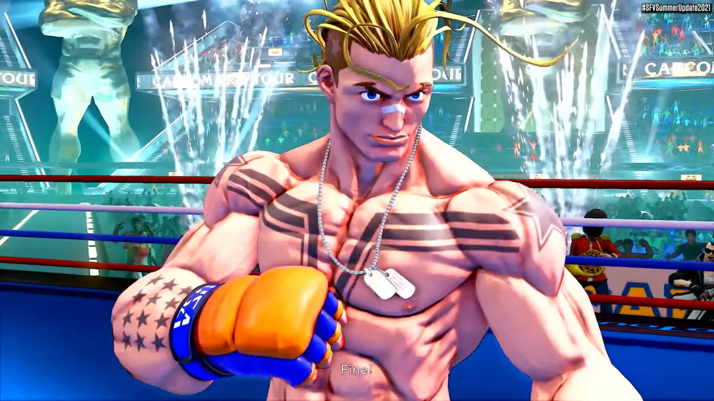 Street Fighter V’s Final New Character, Luke, Revealed With Akira And Oro Arriving Later This Month