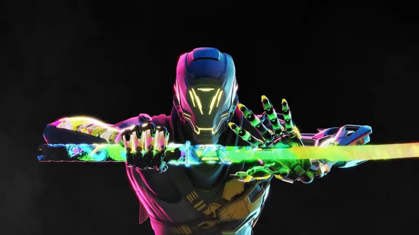 Ghostrunner Gets Flashy Neon Pack, Assist Options, And Roguelike Wave Mode