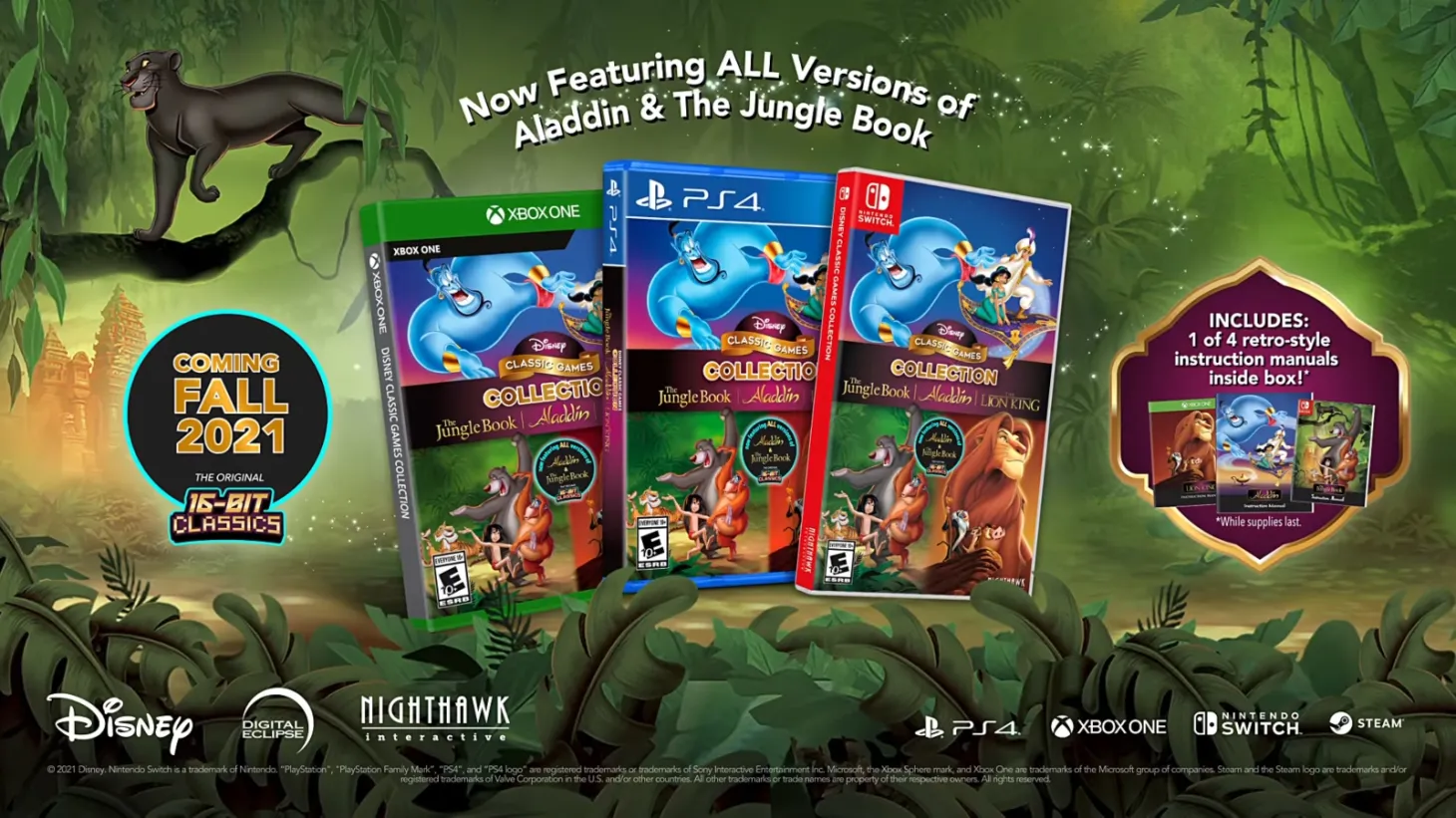 The Expanded Disney Classic Games Collection Includes The Jungle Book And SNES Aladdin