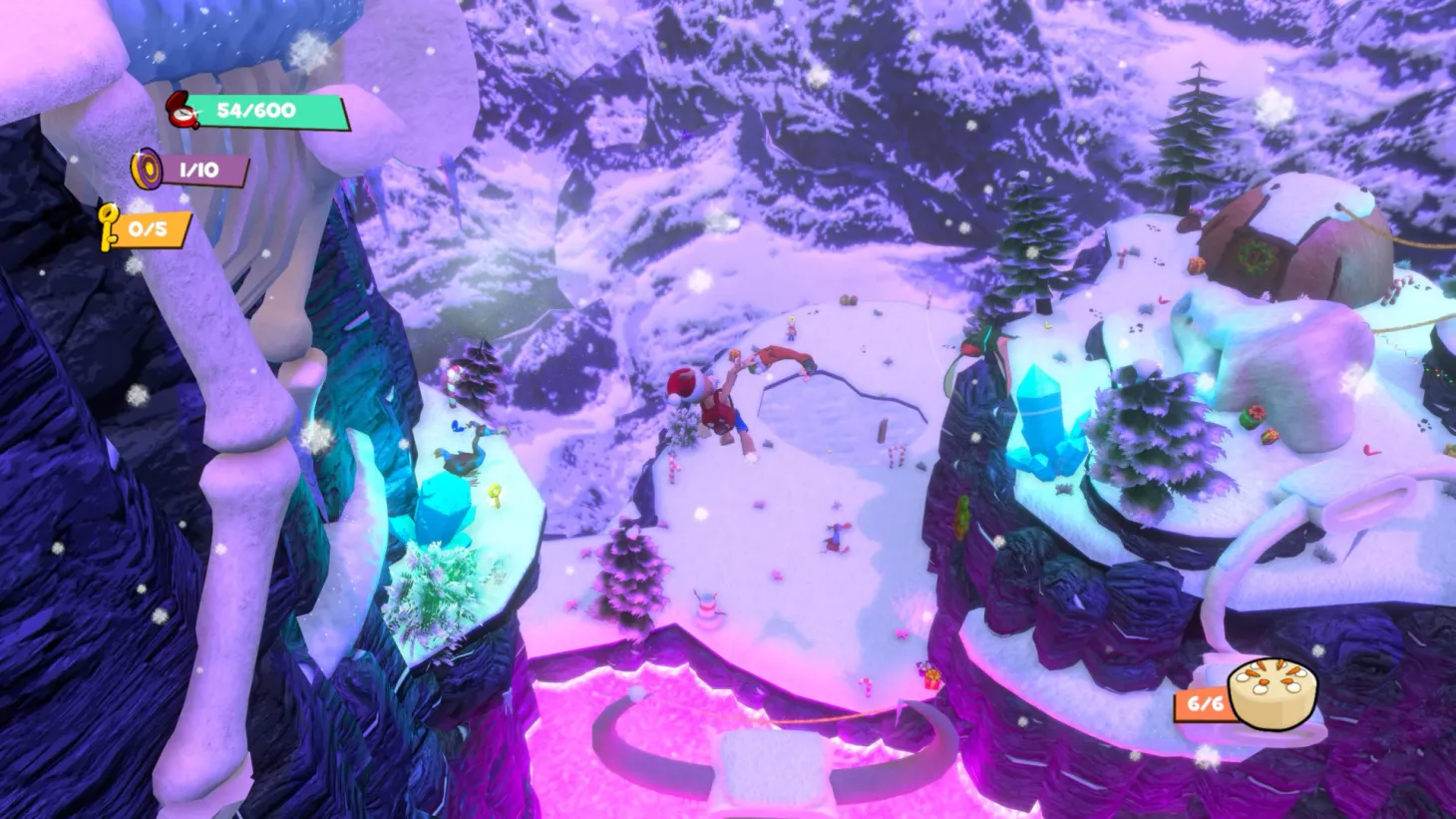Clive 'N' Wrench Christmas World showcase trailer