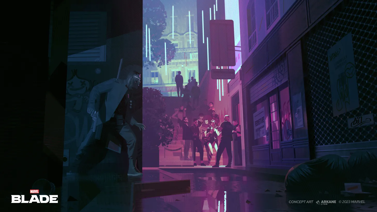 Arkane Dev Reveals First Look At Marvel's Blade Concept Art