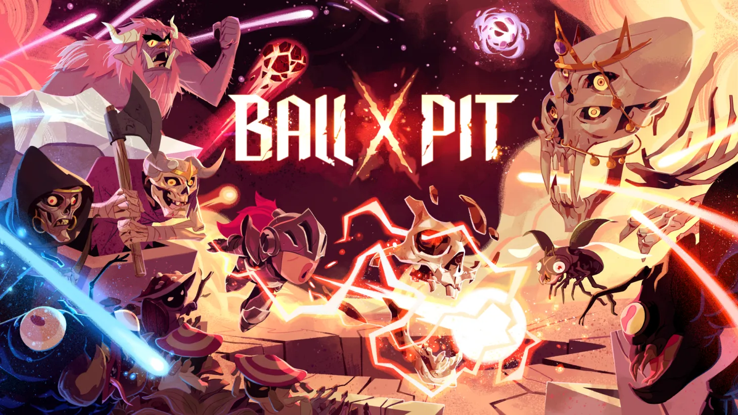 Ball x Pit Devolver Digital Kenny Sun roguelite brick breaker reveal Steam demo PC Switch Xbox Series X/S 2025