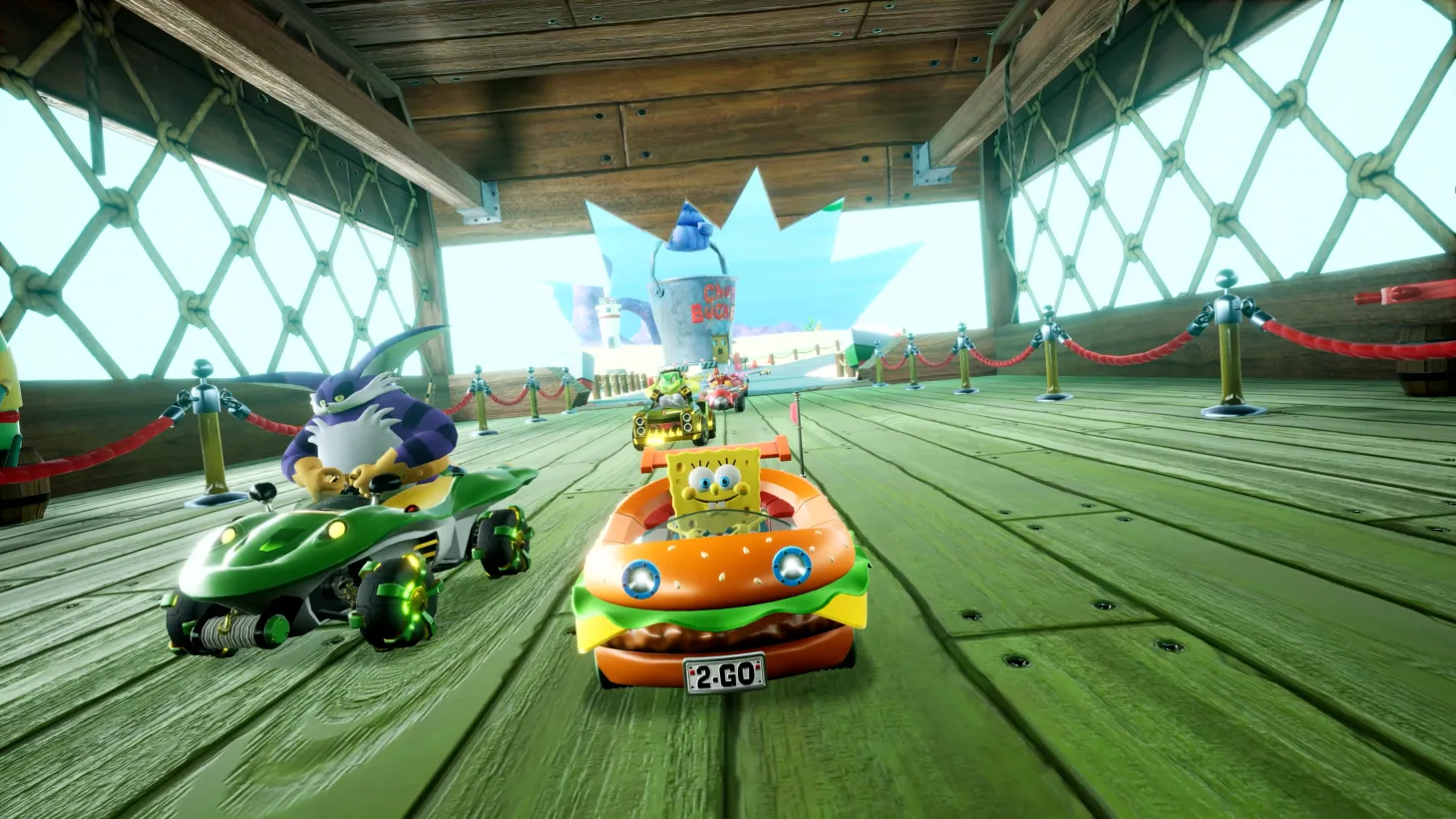 Sonic Racing: CrossWorlds Adds SpongeBob Characters To Roster
