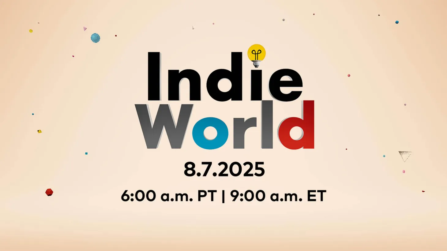 Nintendo Announces Indie World Showcase For Thursday, August 7