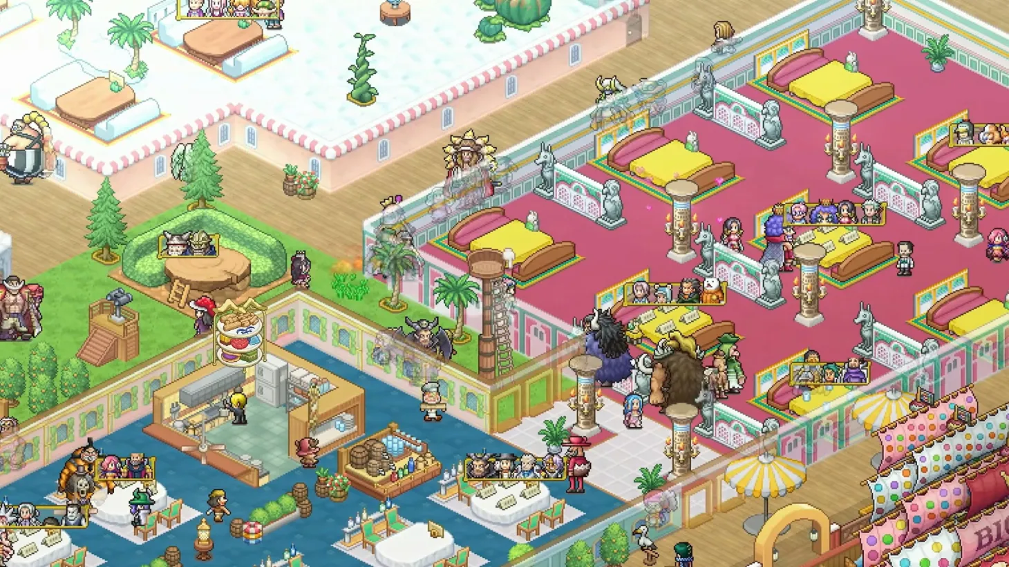 Manage A Pixelated Restaurant In One Piece: Grand Gourmet For Switch And Switch 2 Later This Year