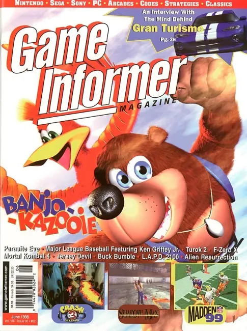 Game Informer Issue 62 – Banjo-Kazooie