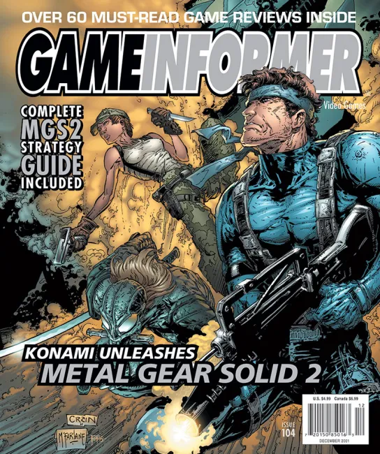 Game Informer Issue 104 – Metal Gear Solid 2: Sons of Liberty