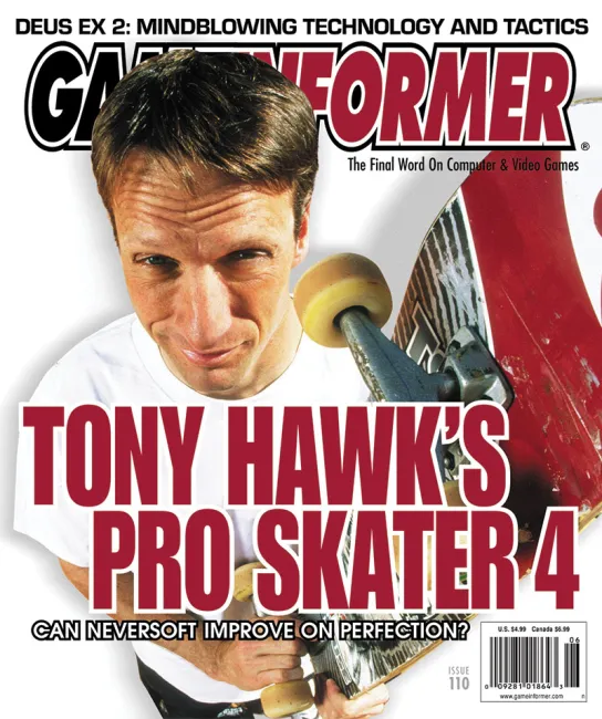 Game Informer Issue 110 – Tony Hawk's Pro Skater 4