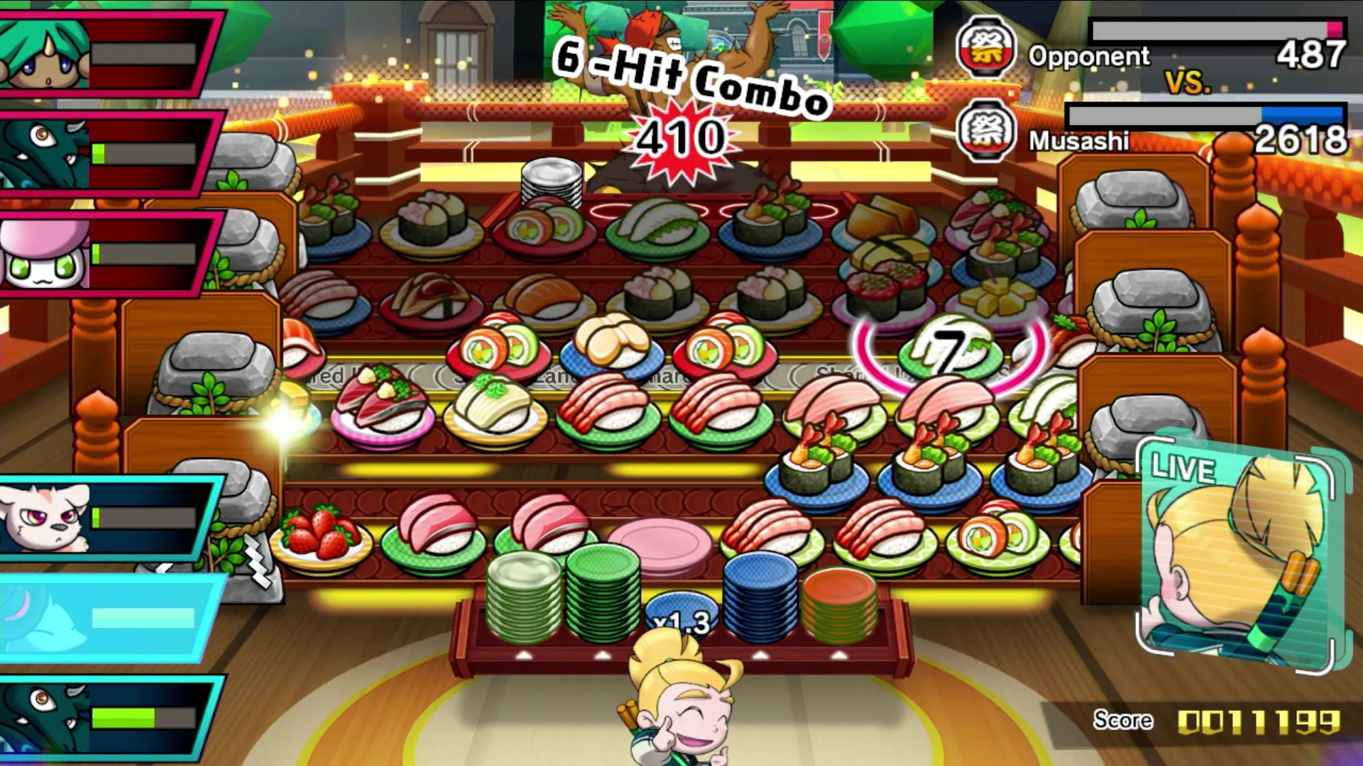 Novel Puzzles In A Sushi-Obsessed Land