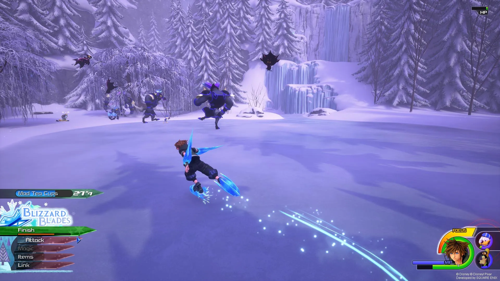 Kingdom Hearts III Shows Off Frozen World