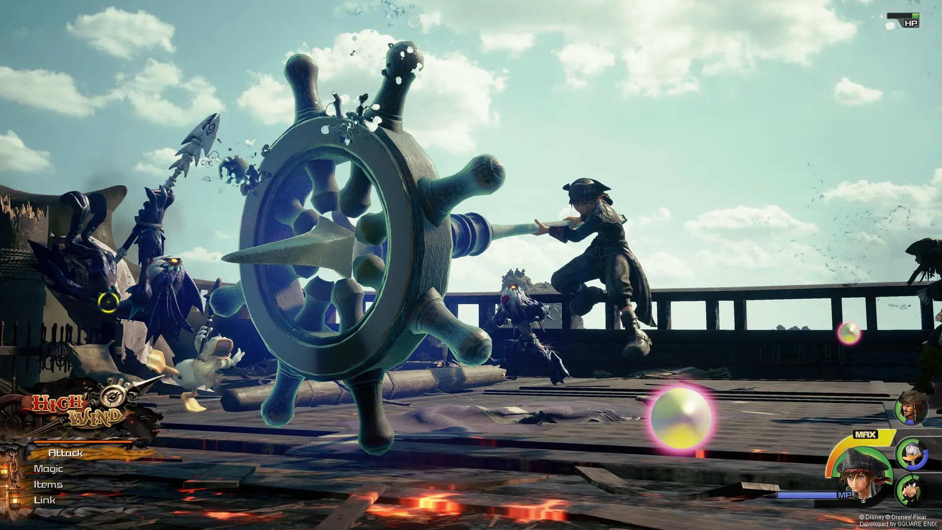 Kingdom Hearts III Shows Off Frozen World