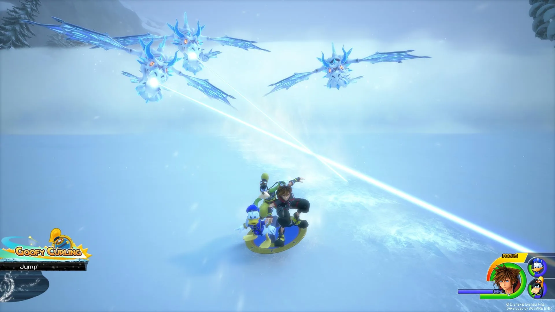Kingdom Hearts III Shows Off Frozen World
