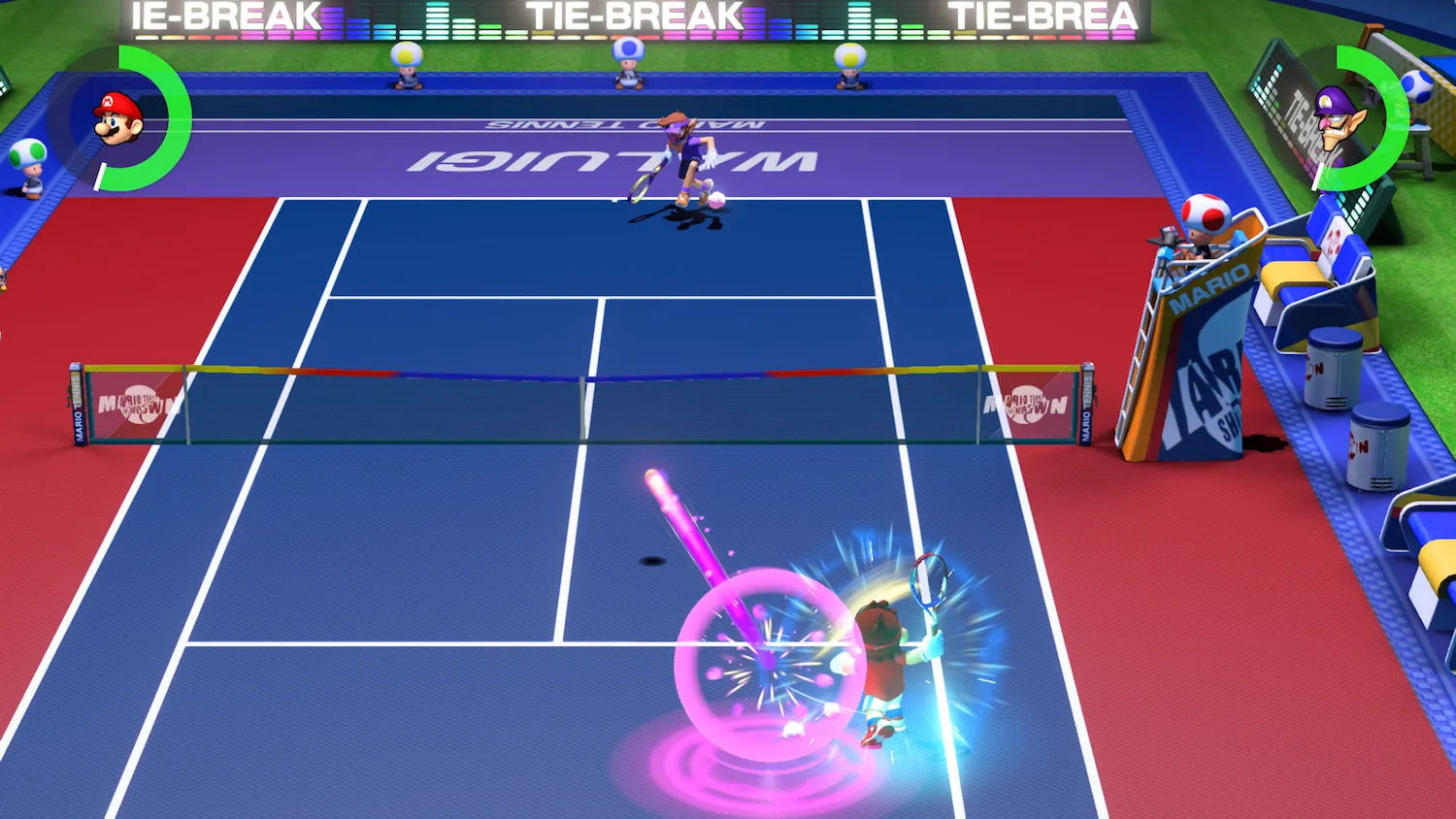 A Successful Return Serve