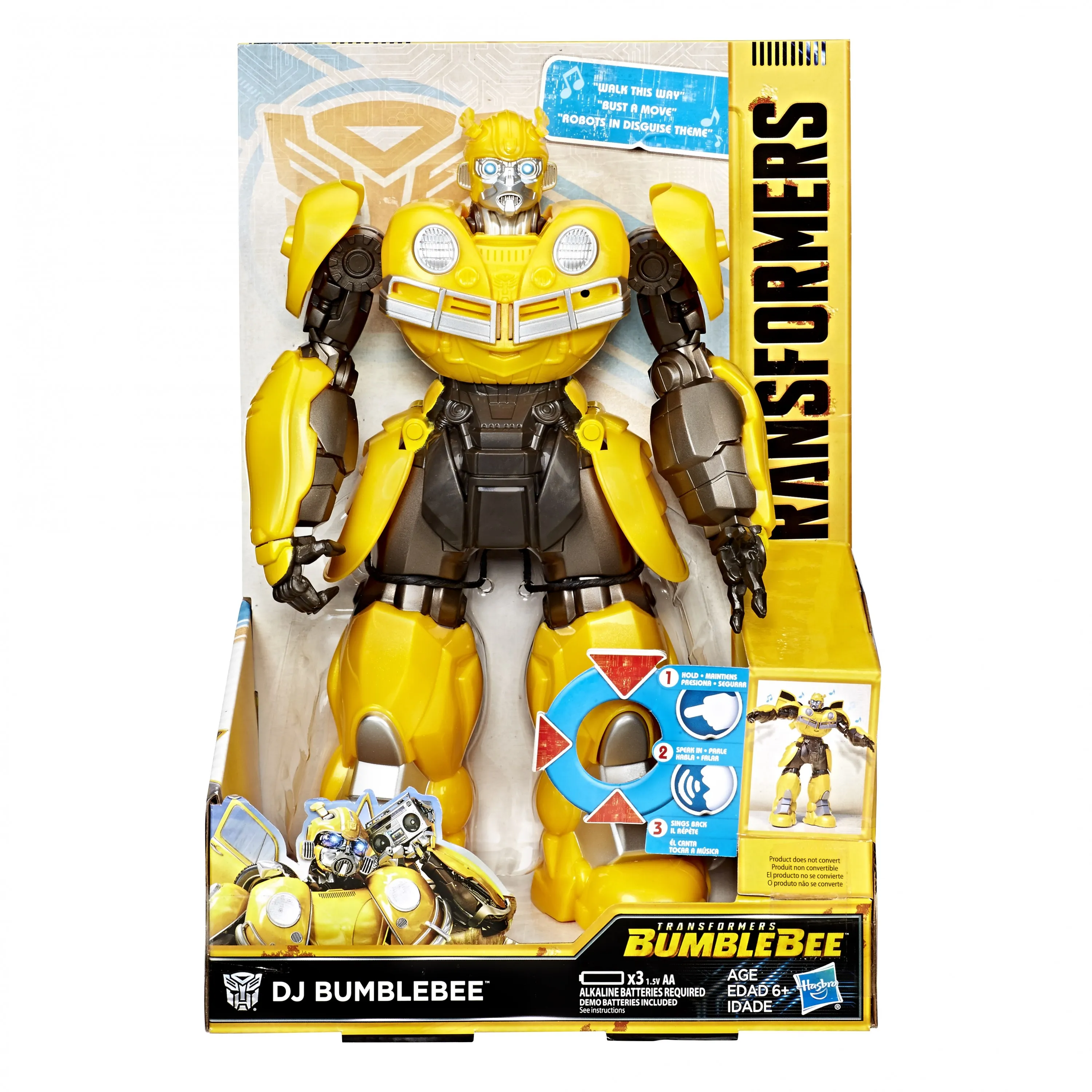 Exclusive First Look At Singing And Dancing DJ Bumblebee Toy