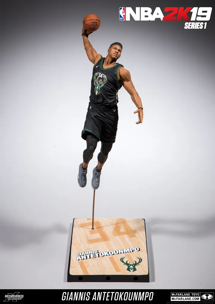 Exclusive: McFarlane Toys Announces NBA 2K19 Action Figures, Each Unlocks In-Game Content