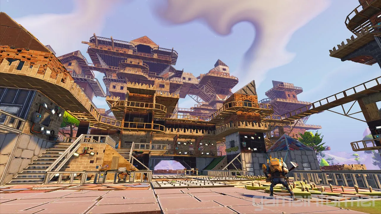 Building And Crafting In Fortnite