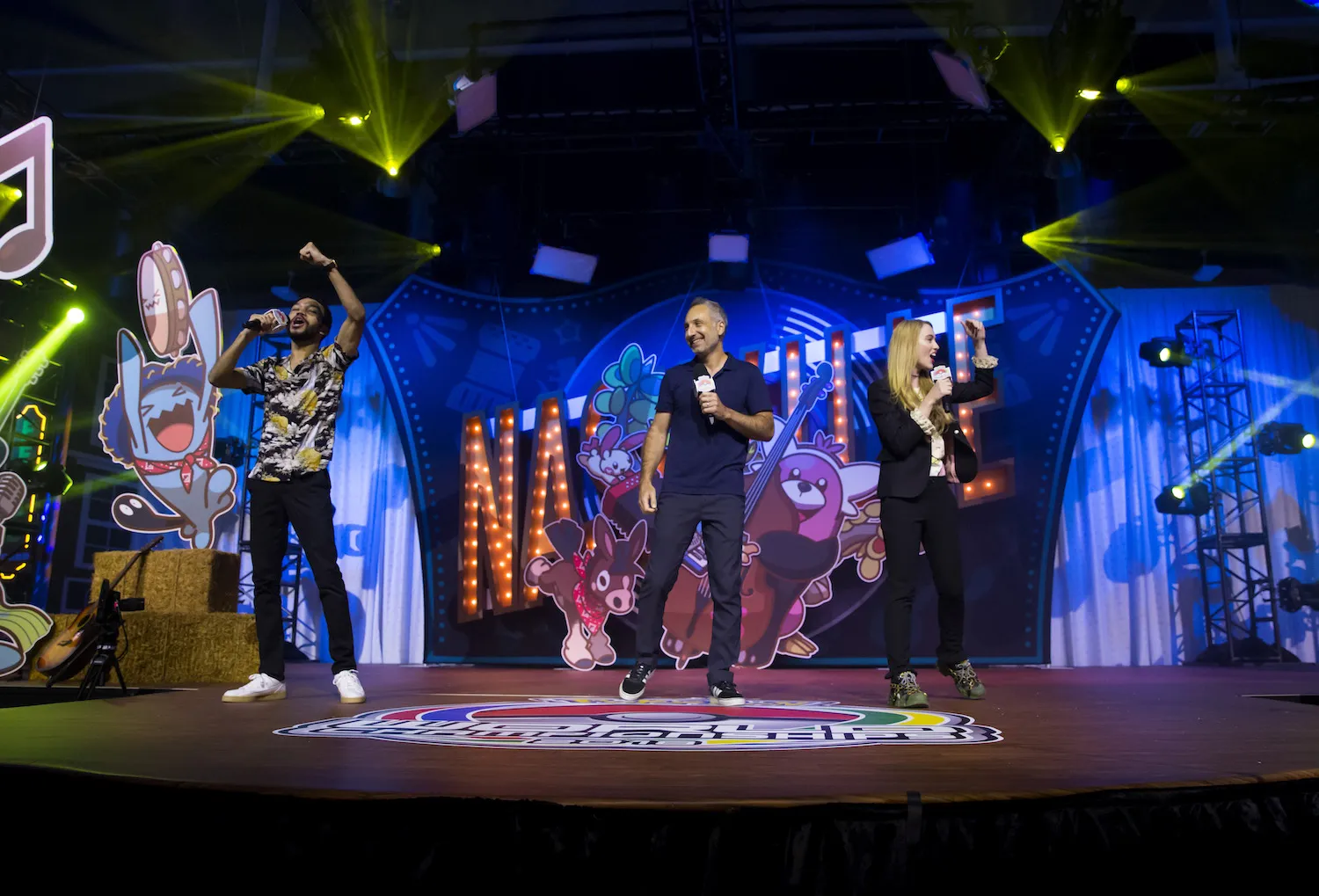 Detective Pikachu Cast And Director Reveal The Movie's Logo At The 2018 Pokémon World Championships